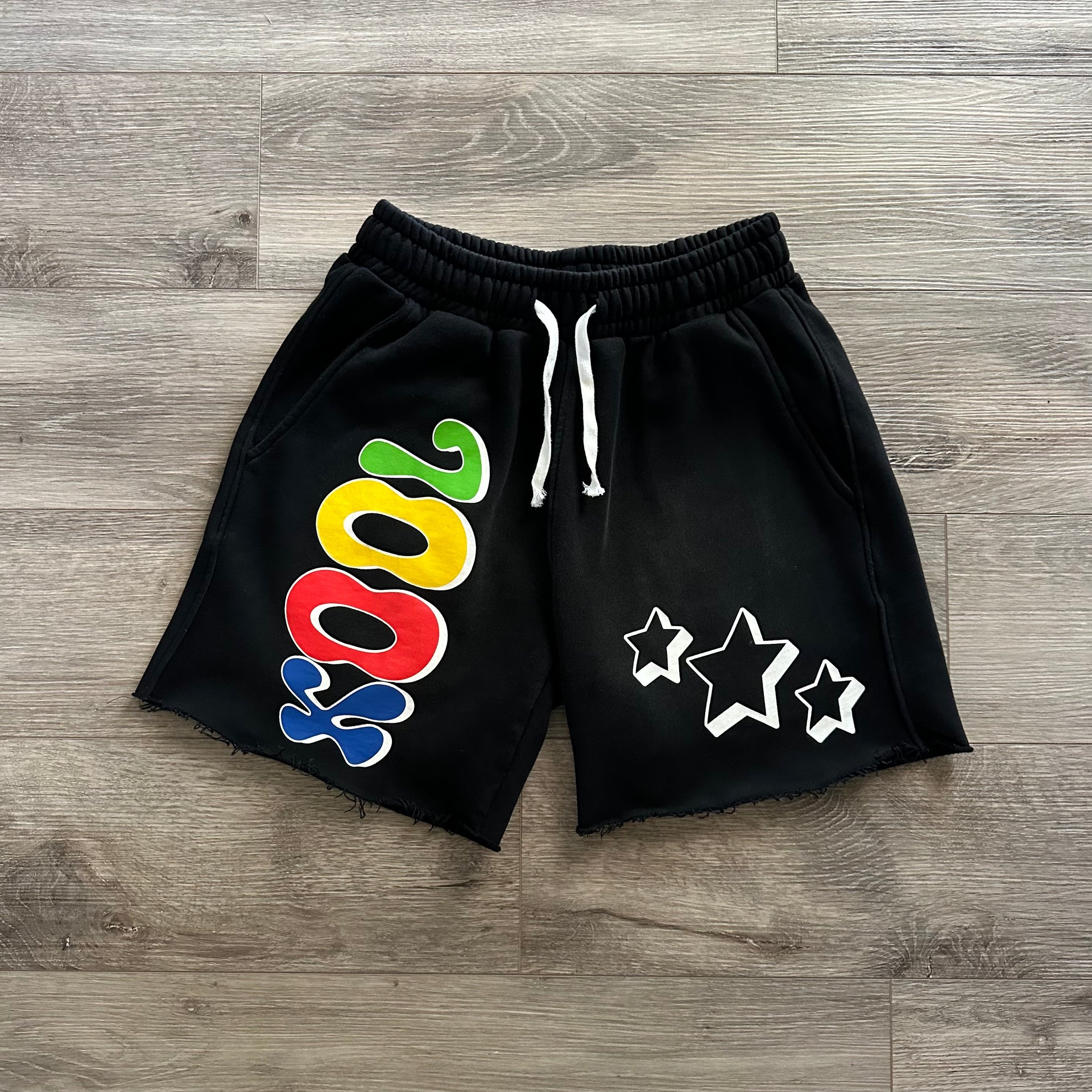 Black ‘Kool’ Shorts